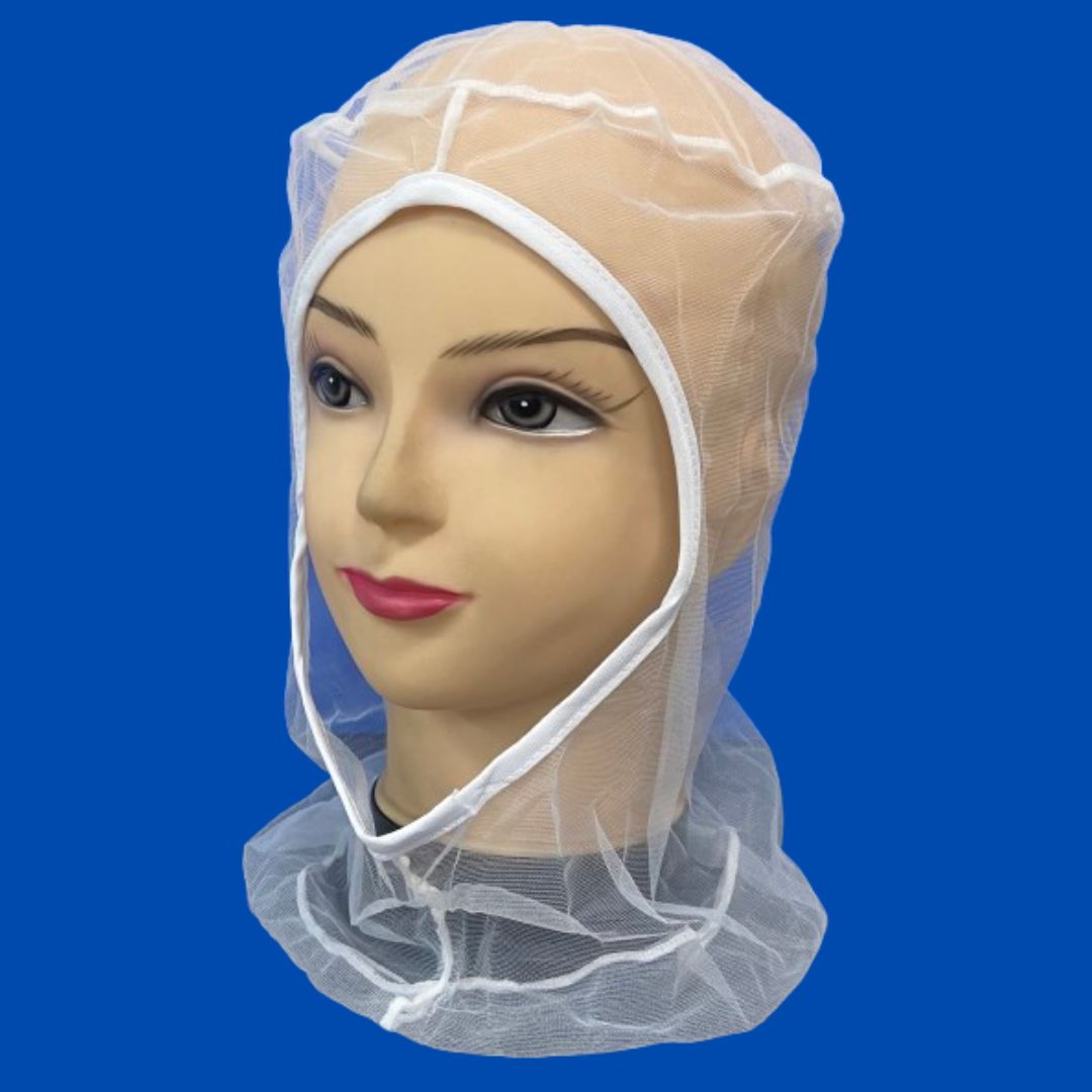 Gorro para Cabello Cocina Solo Cara Blanco
