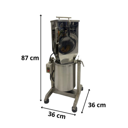 Licuadora Industrial 10 Litros Acero Inoxidable