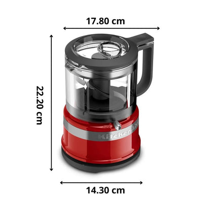 Procesador KitchenAid 3.5 Tazas Rojo