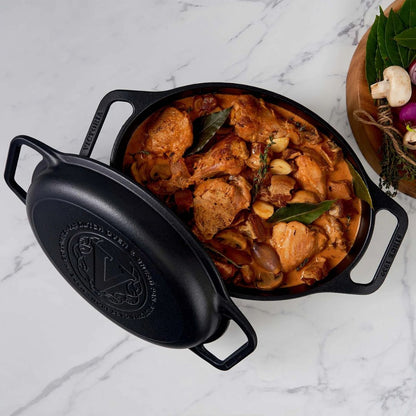 Horno Holandés Ovalado Victoria 5.7 Lt Esmaltado