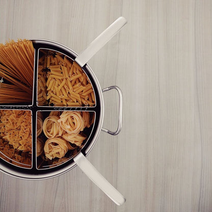Olla para Pastas Tramontina de Acero Inoxidable 30 cm 13.5 L