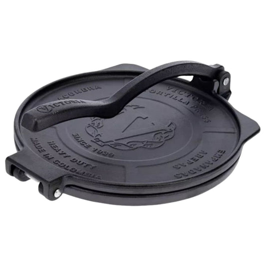 Pataconera Tortillera Victoria de Hierro Fundido 25 cm