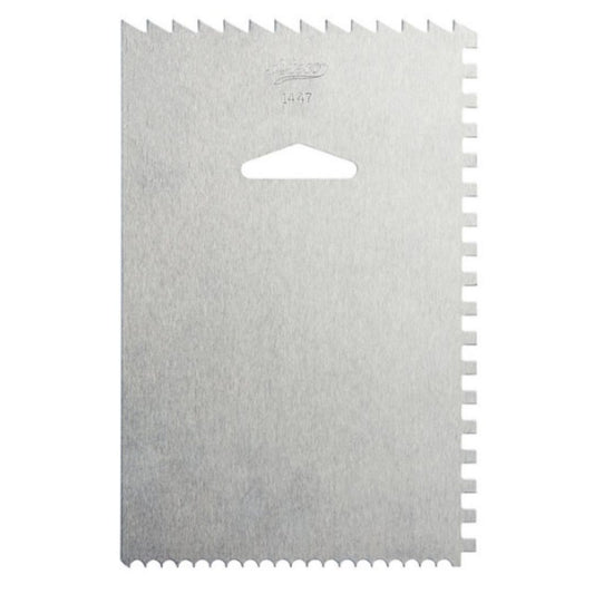 Peine para Decorar Tortas Rectangular Metálico