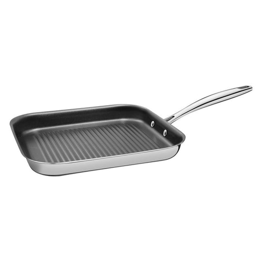 Plancha Tramontina Grano Acero Inox 28 cm