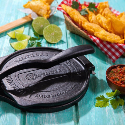 Pataconera Tortillera Victoria de Hierro Fundido 20 cm