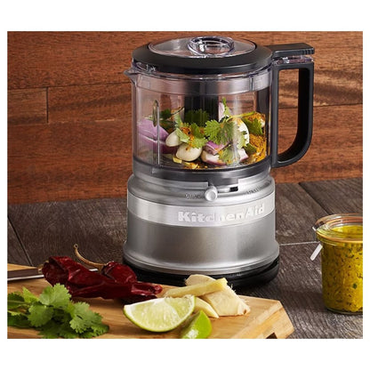 Procesador KitchenAid de 3.5 Tazas Gris Plata