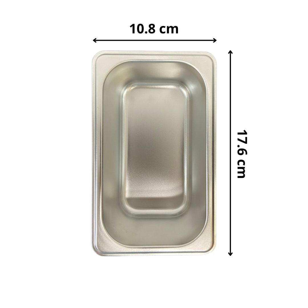 Azafate 1/9 x 6.5cm Acero Inoxidable