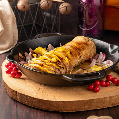 Paellera Victoria de Hierro Fundido Esmaltado 33 cm