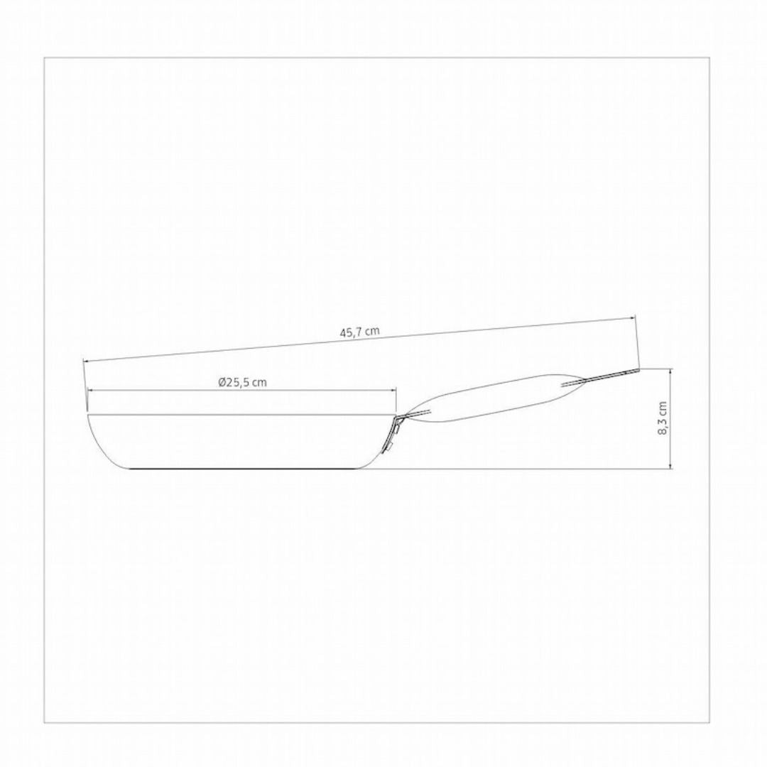 Sartén Profesional Piemonte 25 cm Tramontina