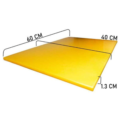 Tabla para Picar Alimentos 60x40cm Amarilla Profnal