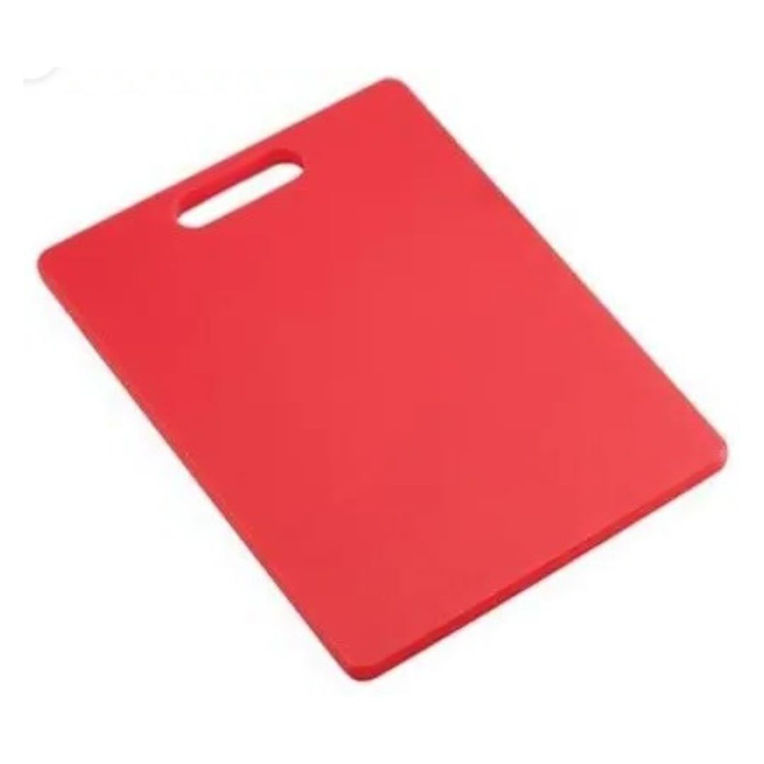 Tabla para Picar Alimentos Roja 60x40cm Profesional